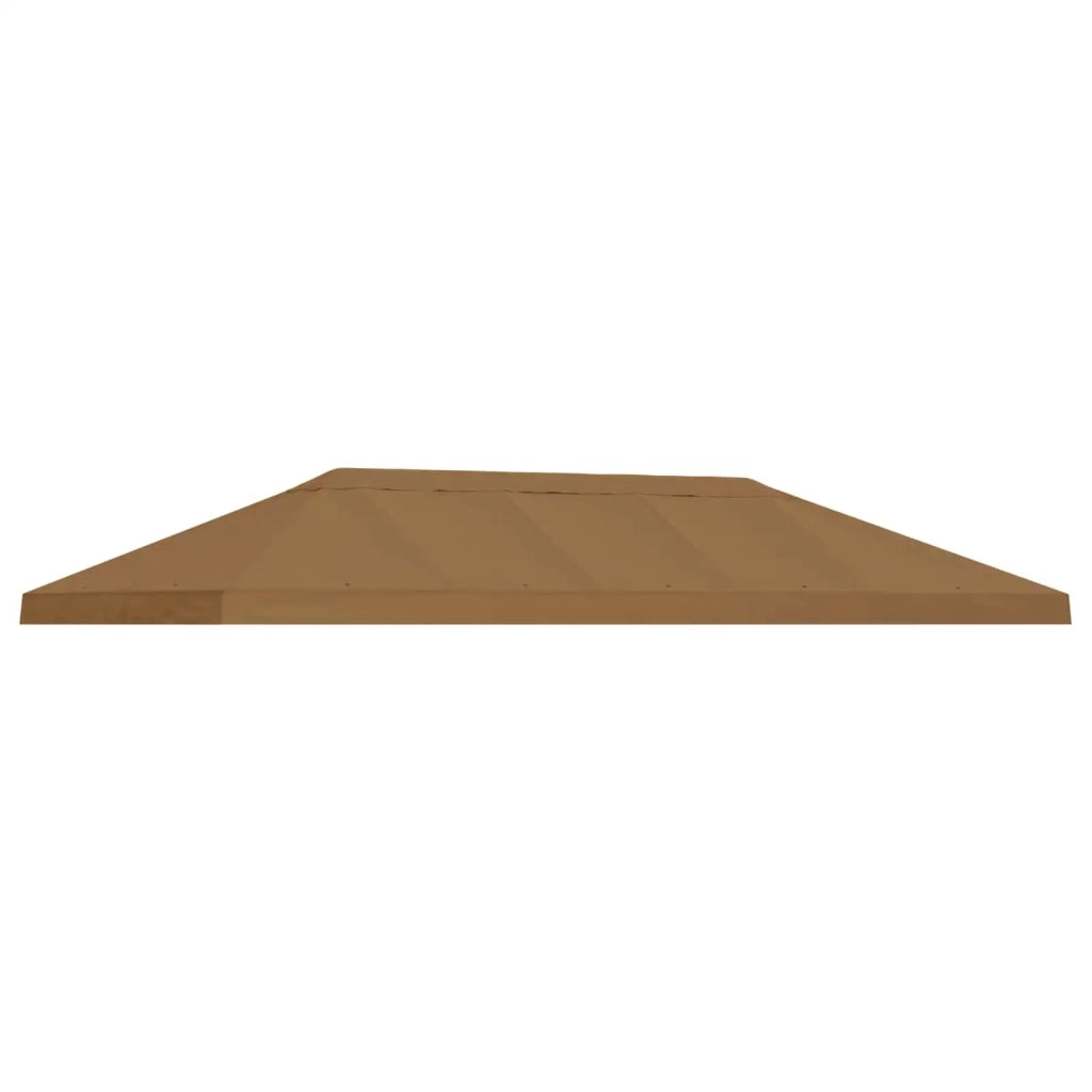 Copertura Tenda Gazebo 6 x 3 m Beige Poliestere 190 900398