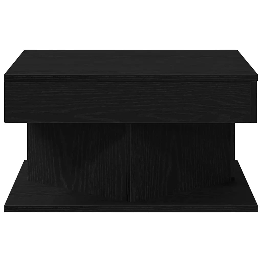 Tavolino da salotto Rovere Nero 57 x 57 x 30 cm 862665