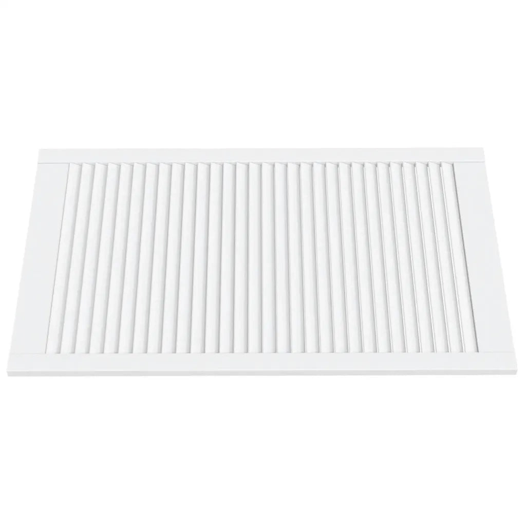 Anta a Lamelle in Legno Massello di Pino Bianca 99,3x59,4 cm cod mxl 63913
