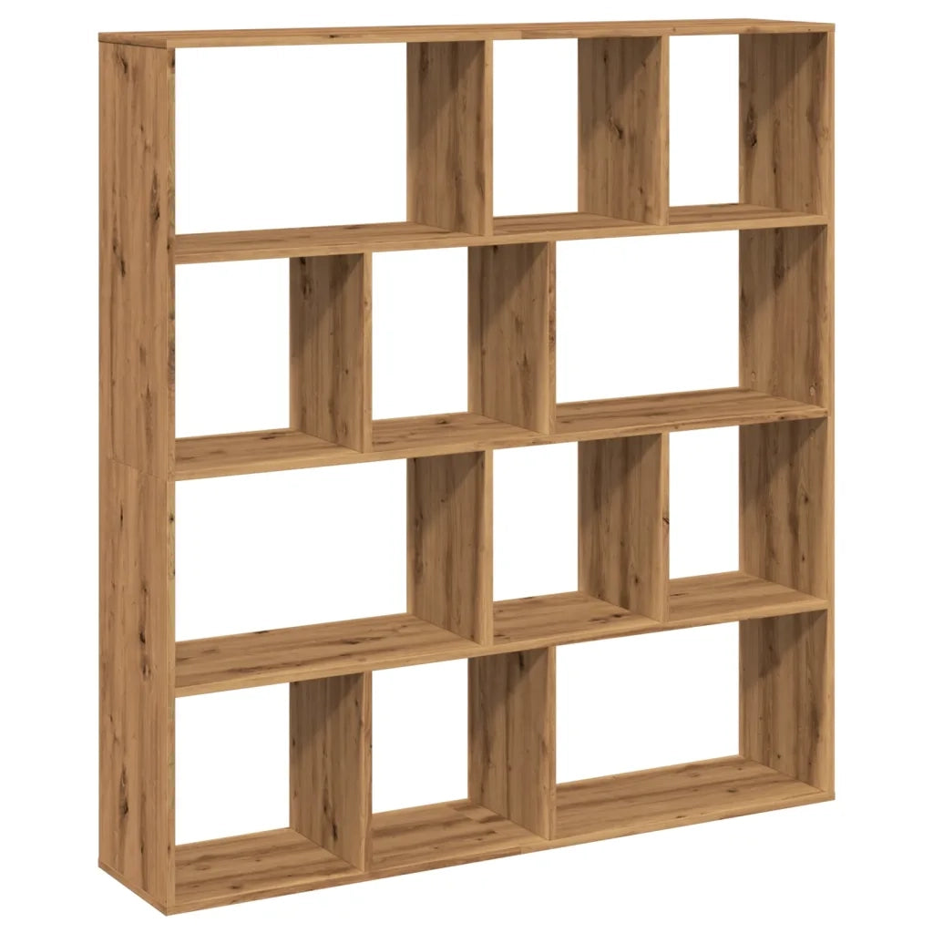 Libreria Rovere Artigianale 132x29x141,5cm in Legno Multistrato 3310315