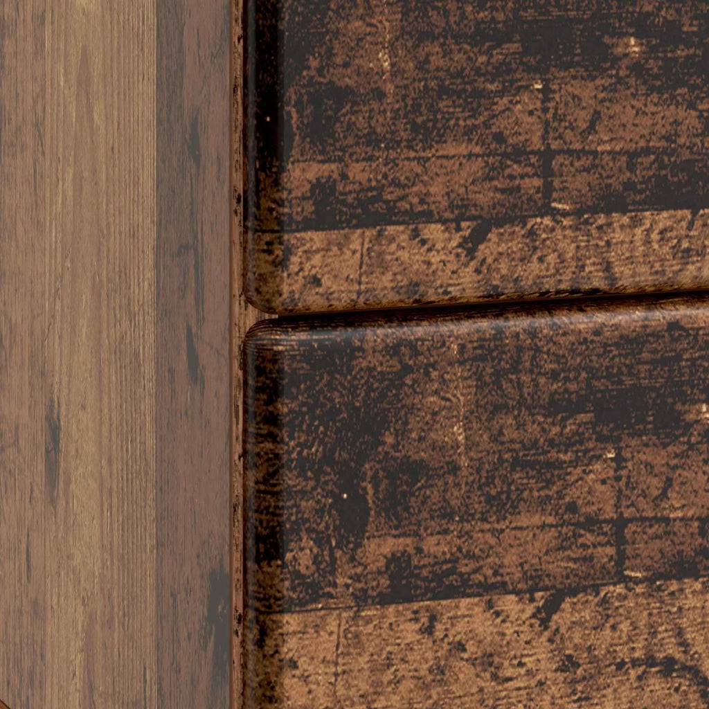 Armadio da Notte con cassetto Legno antico 43 x 34,5 x 47,5 cm 895461