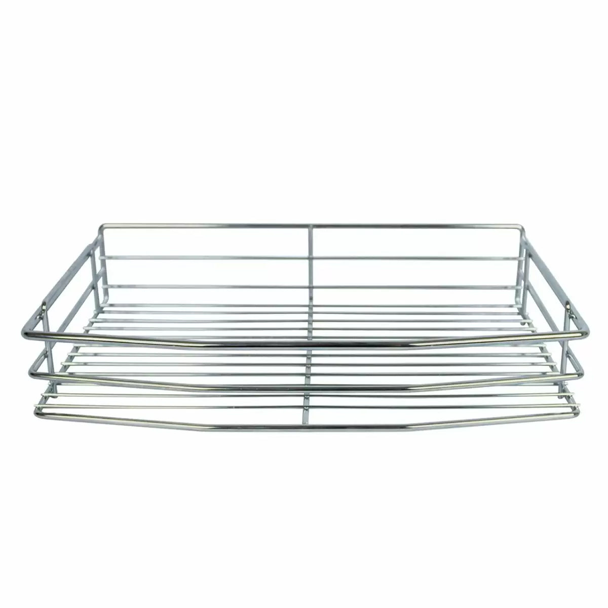 Set 4 Cestelli in Acciaio Inox per Mobile ad Angolo Cieco 90-100 cm Mano Sinistra