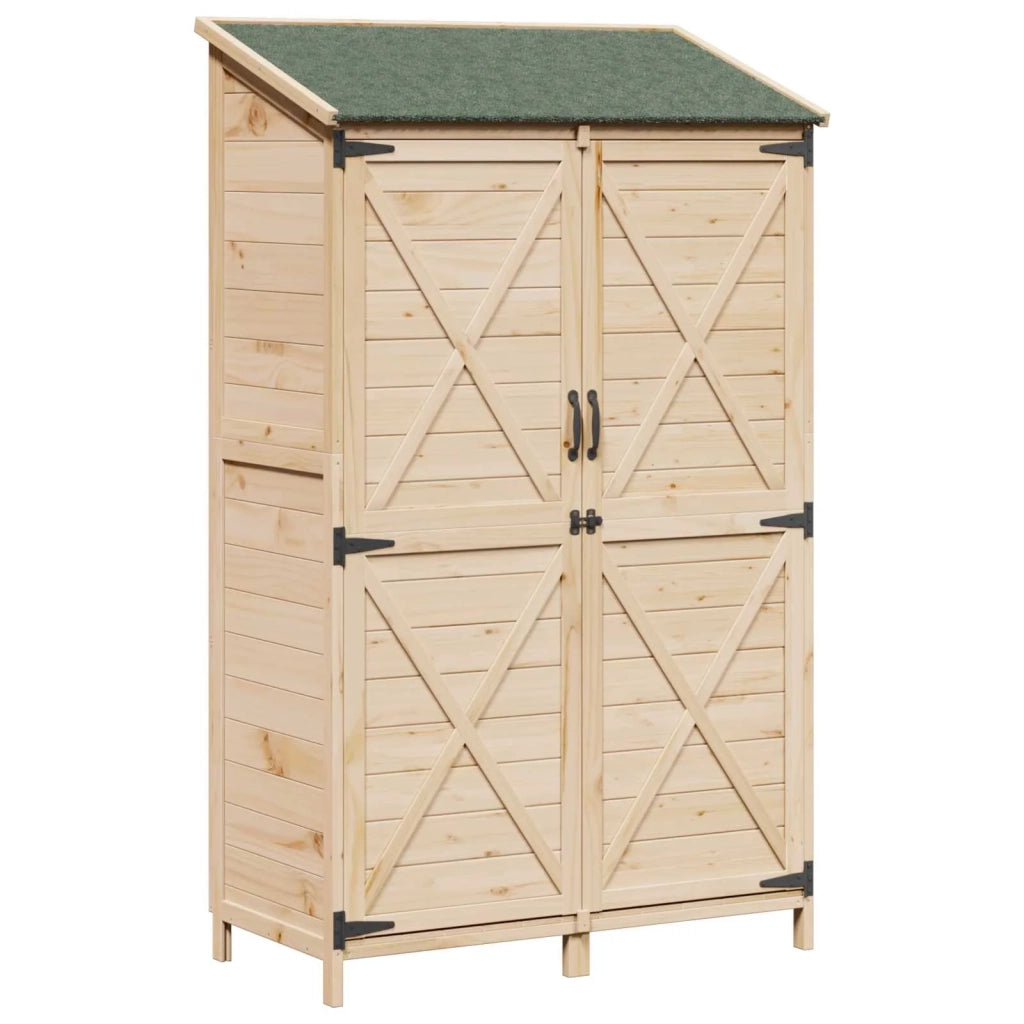 Capanno da Giardino Naturale 106 x 56 x 176,5 cm