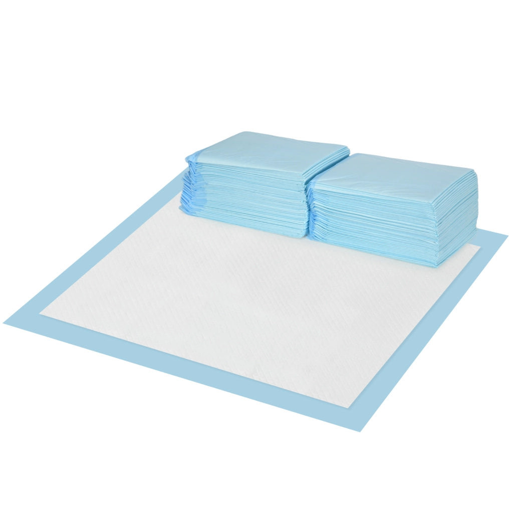 Tappetini Igienici per Cani 6 Strati ¨C zephmum ¨C 60x60 cm Blu e Bianco