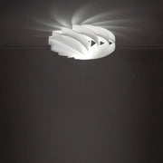 Plafoniera Moderna Flat Polilux ® Bianco 1 Luce E14