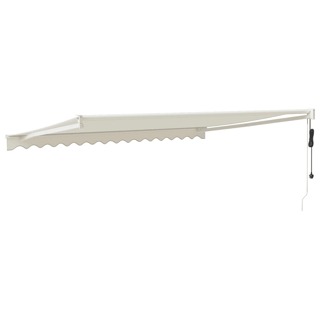 Tenda Sole Automatica Retrattile Crema 4,5x3 m