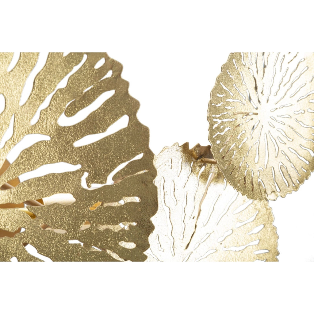 Lampada a Parete VKH48, Oro, Metallo, 47x13x28 cm