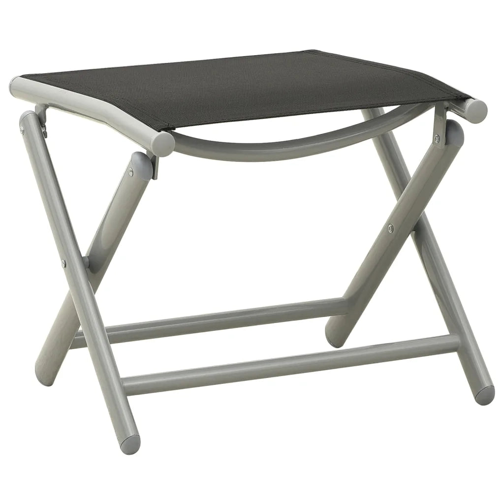 Set da Pranzo da Giardino 10 pz Nero e Argento cod mxl 45891