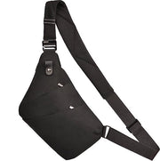 Borsa con cinturino, tas da spalla, tas da braccio, borse anti-furto impermeabili, copertina per borsa da bicicletta, per escursioni, per viaggi, per uomo e donna, 1.0 Nero, S