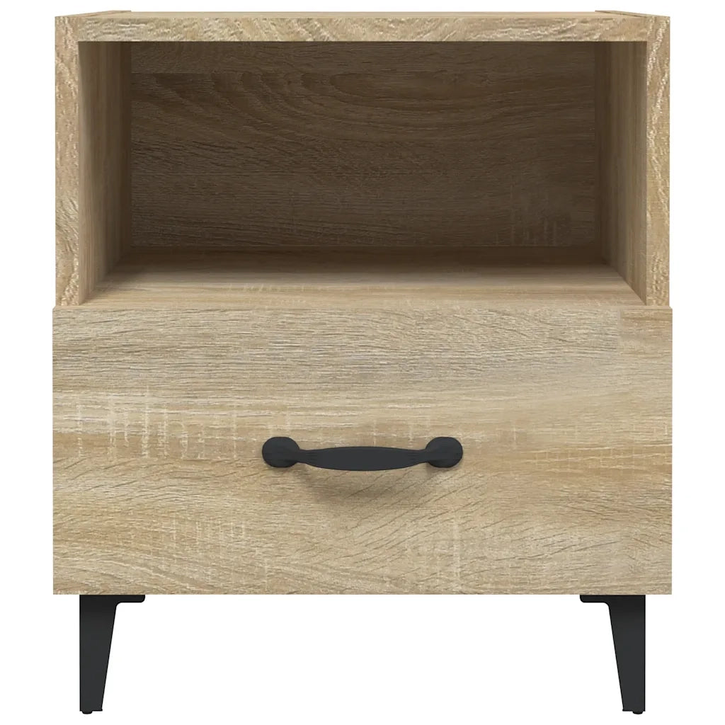 Comodino Rovere Sonoma in Legno Multistrato cod mxl 30390