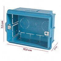 12 Cassette da Incasso 503 IP40 Scatole Elettriche da Parete per Interruttori