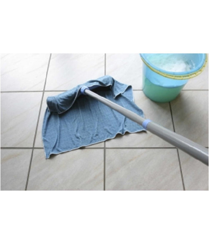 12 Panni Microfibra 50x70 Cm Senza Asola Panno Pulizia Multiuso Lava Pavimenti         