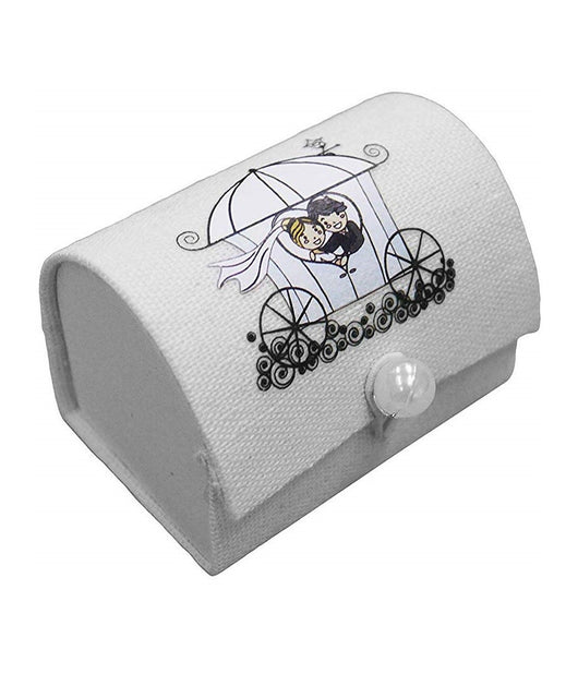 12 Pezzi Bomboniera Baule Cofanetto Sposi Bomboniere Scatola Confetti Matrimonio         