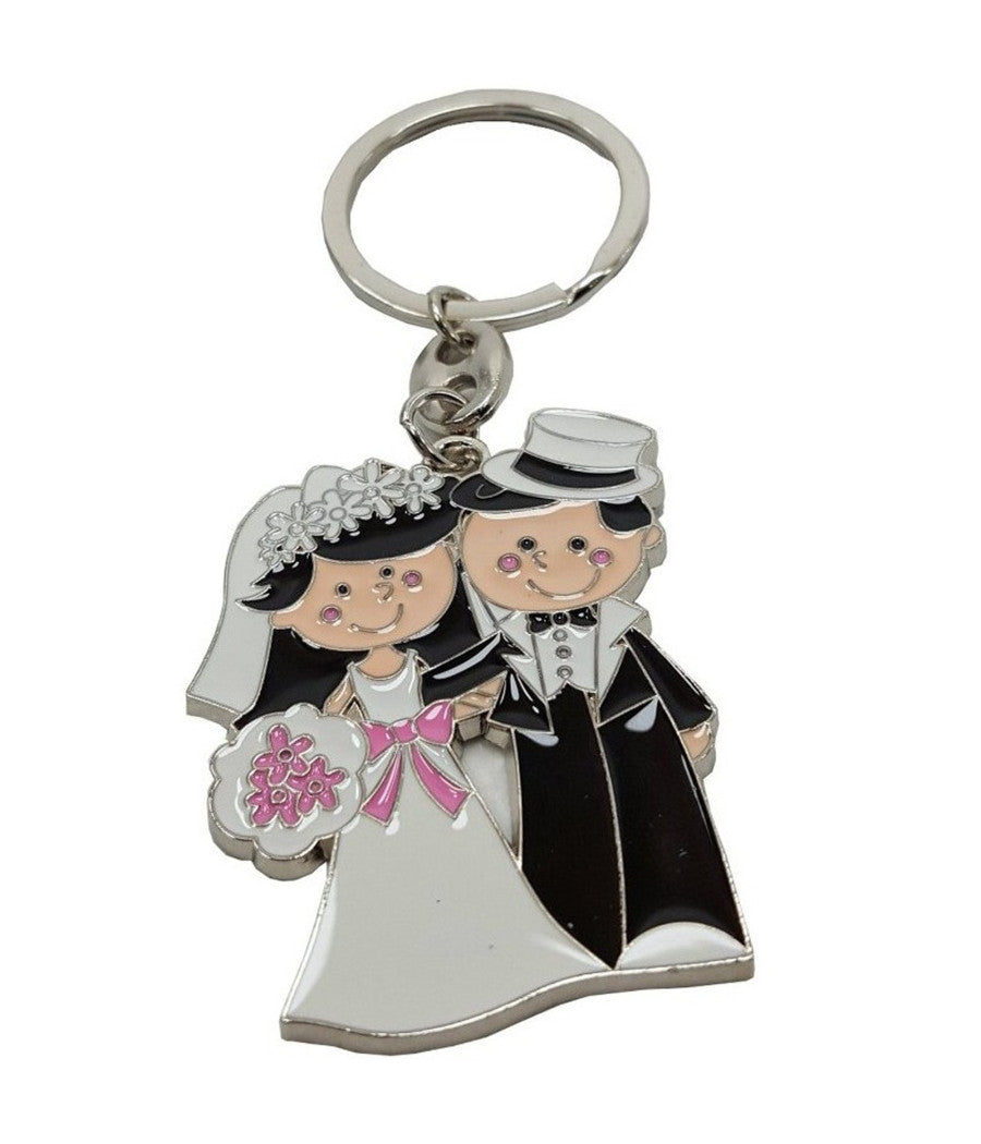 12 Portachiavi Segnaposto Bomboniere Confetti Matrimonio Wedding Promessa Sposi         