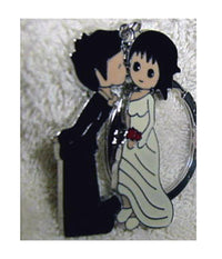 12 Portachiavi Segnaposto Bomboniere Confetti Sposi Matrimonio Wedding Promessa         