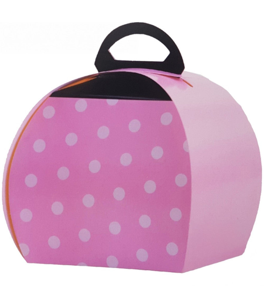 12 Scatole Pois Porta Torta Dolce Confetti Compleanni Nascita Battesimo Feste         