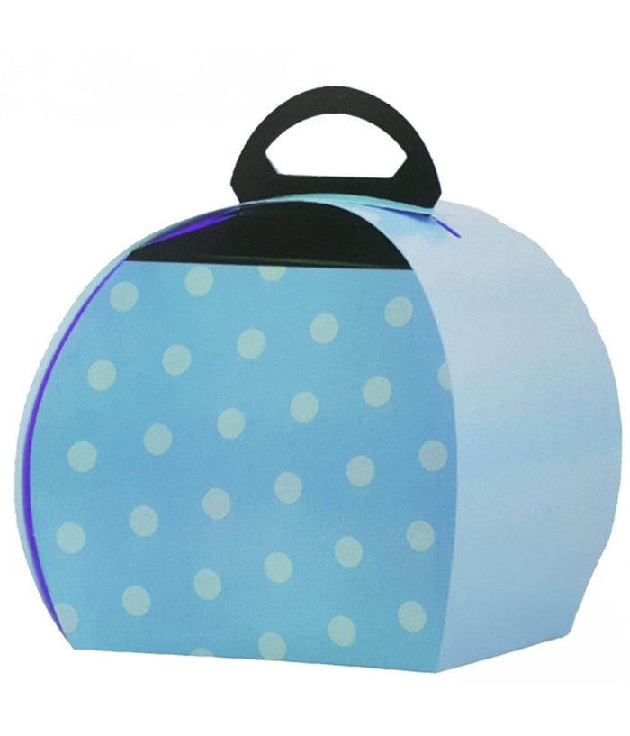 12 Scatole Pois Porta Torta Dolce Confetti Compleanni Nascita Battesimo Feste         