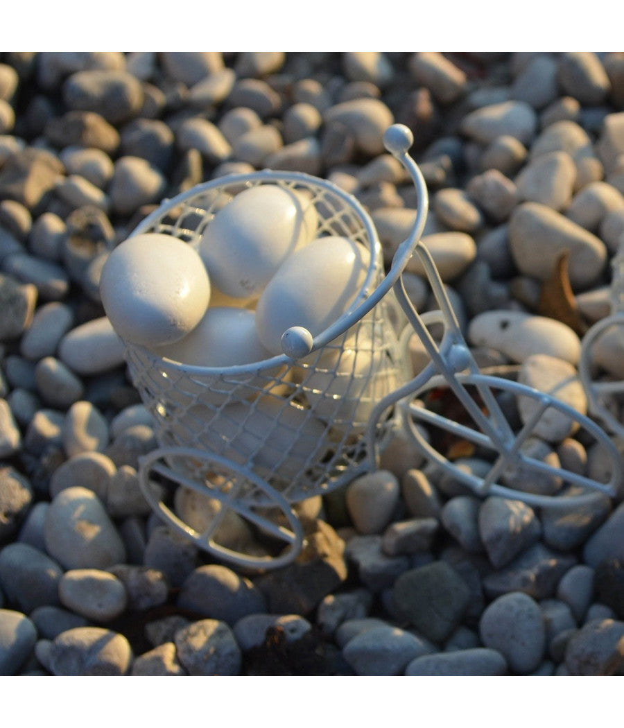 12 X Bomboniera Bomboniere Bicicletta A Tre Ruote Con Cestino Portaconfetti         