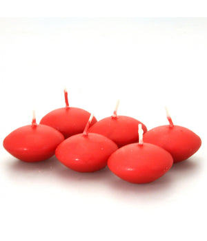 12 X Candeline Galleggianti Rosse Rosso Matrimonio Decorazione Tealight Candele         