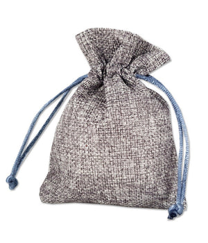 12 X Sacchetti Stoffa Porta Confetti Matrimonio Nascita Battesimo Bomboniera         