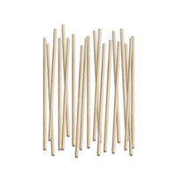 Trade Shop - 120 Bastoncini In Legno Naturale Lavoretti Attività Creative Stecchette 5x150 Mm -
