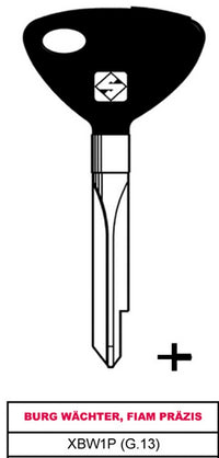 chiave a croce ferro xbw1p (g.van 0) burg w - chter, fiam pr-zis cod:ferx.vit28557