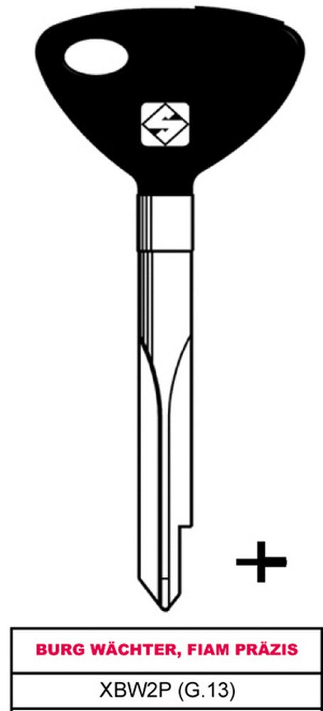 chiave a croce ferro xbw2p (g.van 0) burg w - chter, fiam pr-zis cod:ferx.vit6681