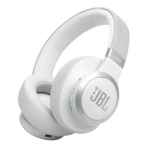 Cuffie microfono bluetooth jbl jbllive770ncwht live 770nc white