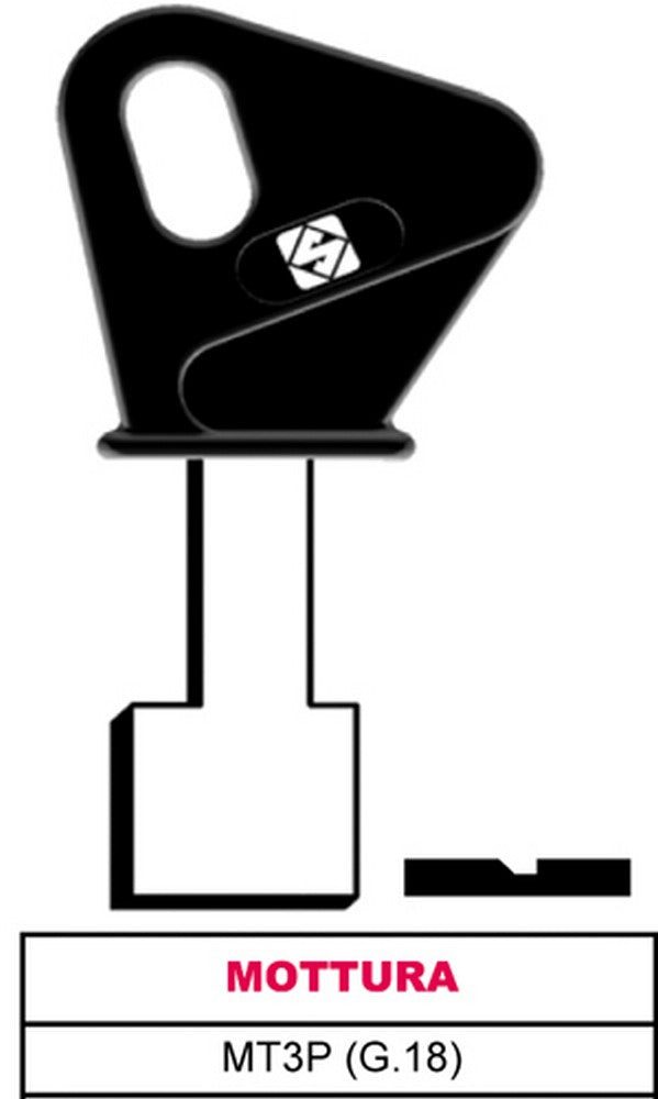 chiave a pompa mt3p (g.vas 5) mottura cod:ferx.vit8946