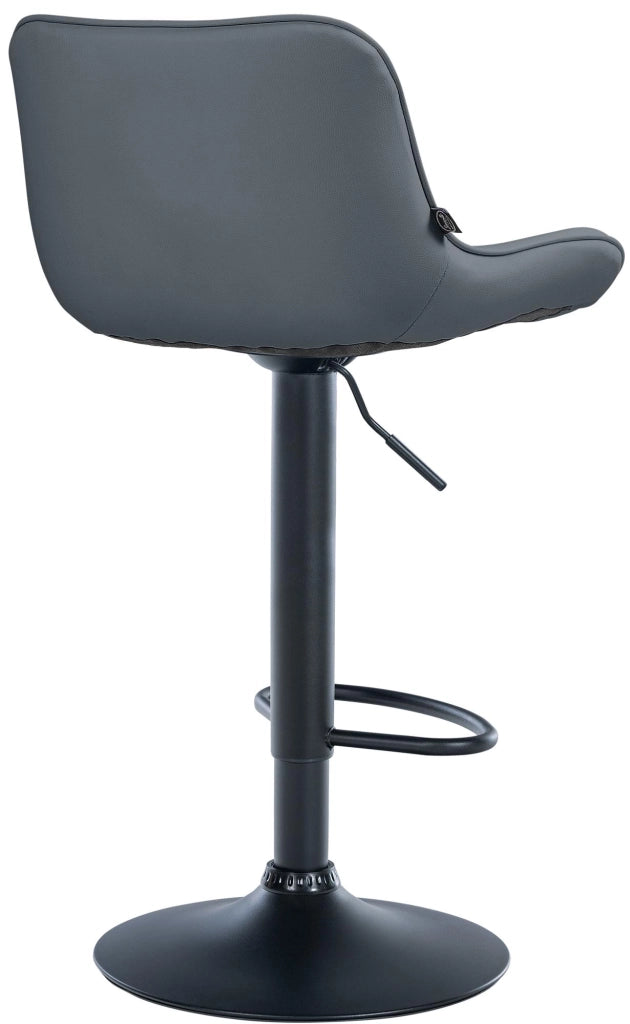 2er Set Barhocker Vonore Kunstleder schwarz