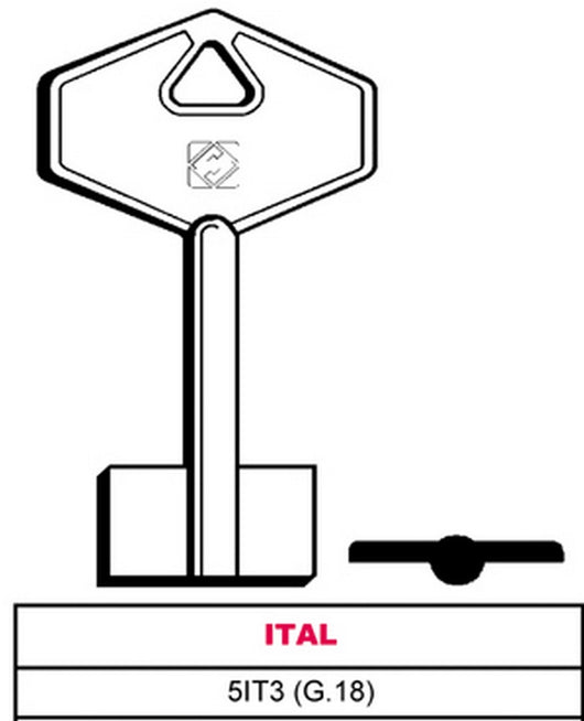 chiave a pompa 5it3 (g.vas 0) ital cod:ferx.vit11955