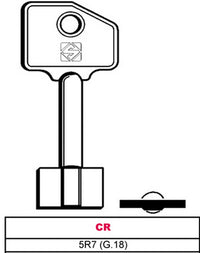 chiave a pompa 5r7 (g.vas 5) cr cod:ferx.vit10330
