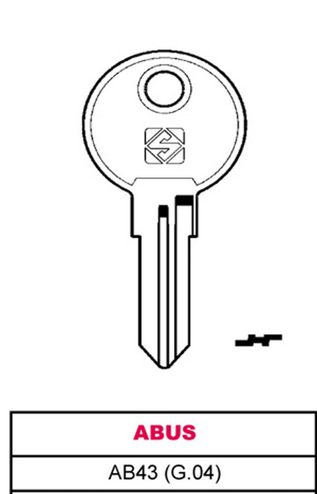 chiave asc ab43 (g.vae 0) abus cod:ferx.vit28582