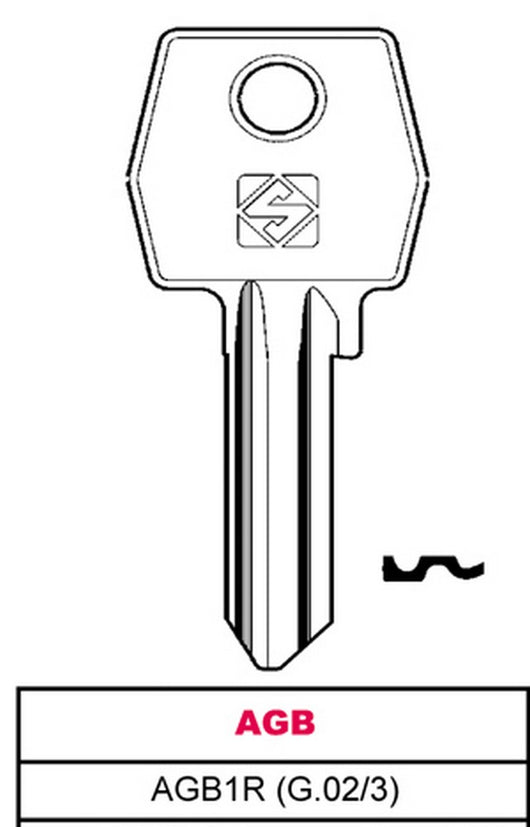 chiave asc agb1r (g.vac 3) agb cod:ferx.vit17821