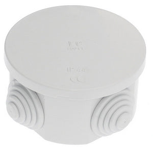 scatola derivazione stagna ip44 diametro 80x40 cod:ferx.12004