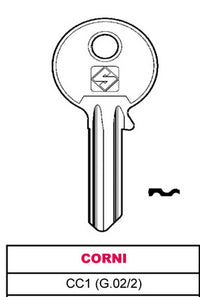 chiave asc cc1 (g.vac 2) corni cod:ferx.vit7255