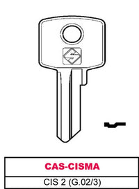 chiave asc cis 2 (g.vac 3) cas-cisma cod:ferx.vit4948