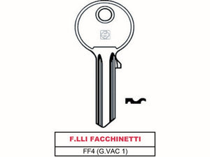 chiave ottone ff4 (g.vac 1) f.lli facchinetti cod:ferx.vit54664