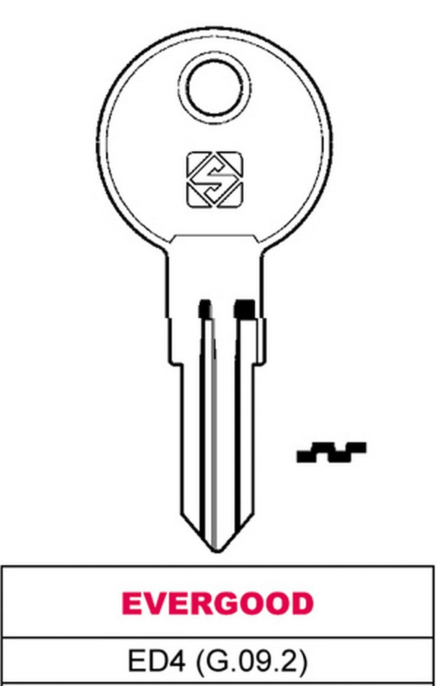 chiave asc ed4 (g.vaf 0) evergood cod:ferx.vit33387