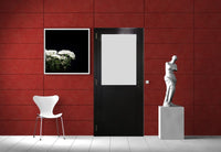 Tabella Dimensioni Blocco Porta Athena Nero H204 x L73 Spinta Sinistra