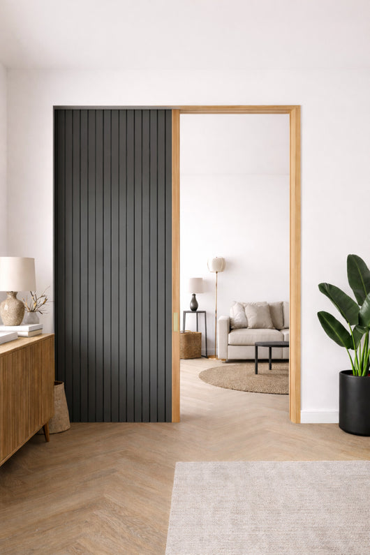 Sistema a cerniera + rivestimento per porta da 63 pollici senza maniglia