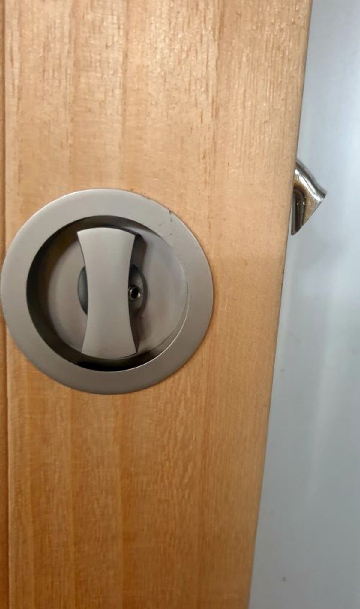 Porta scorrevole Atelier Modele Noir Larghezza 93 Con Sistema Galandage senza maniglia