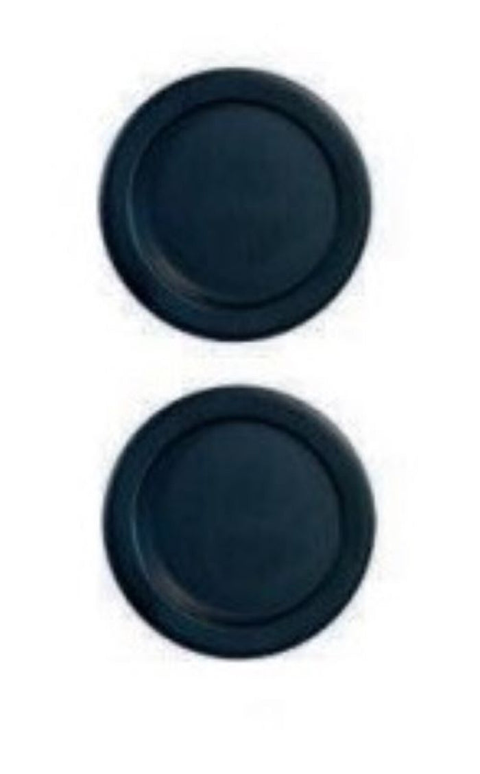 Porta Scorrevole Blakeria RAL7016 Vetrata H204 x L83 e 2 Gusci Neri