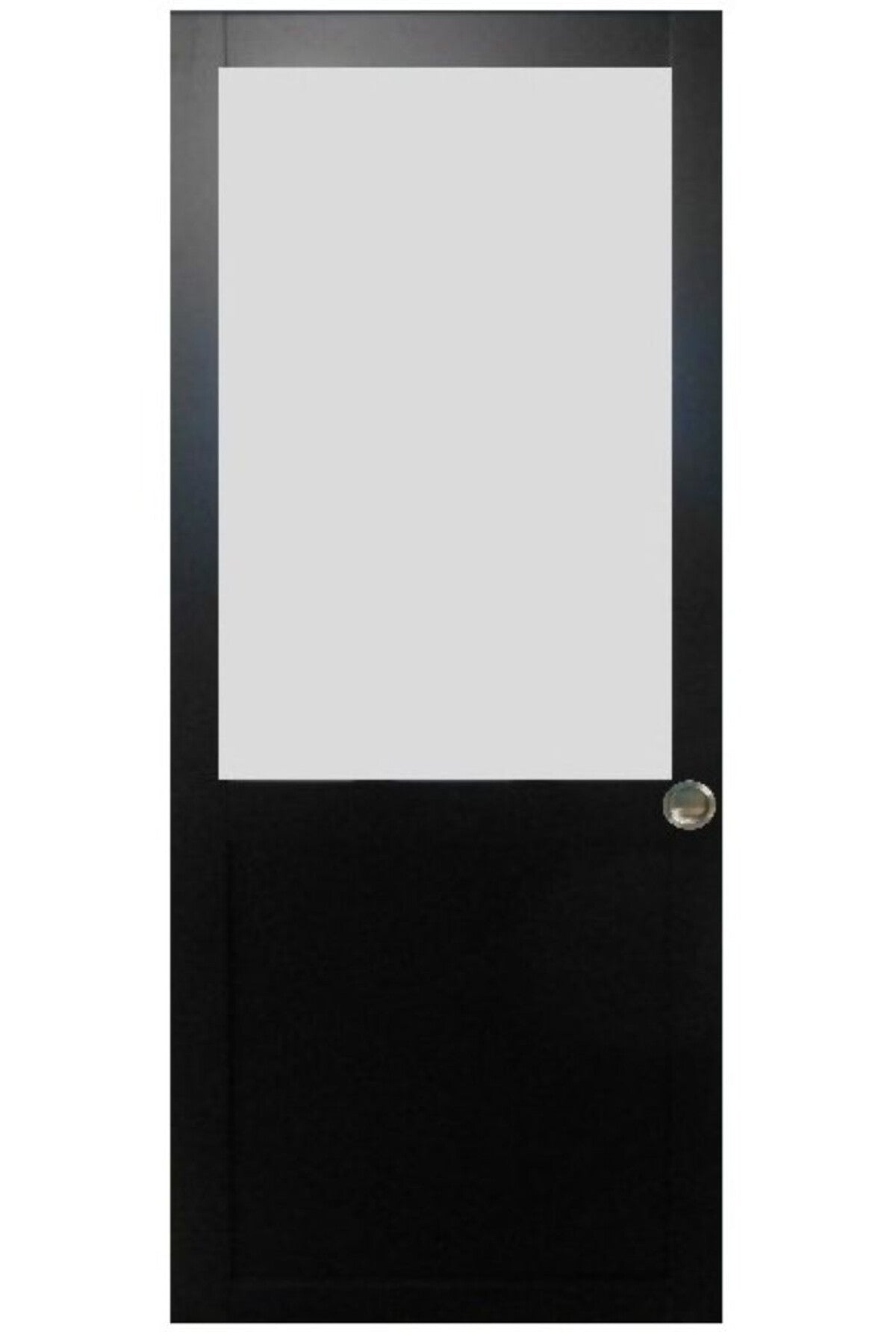 Porta Scorrevole Athena Nera H204 x L83 e 2 Gusci