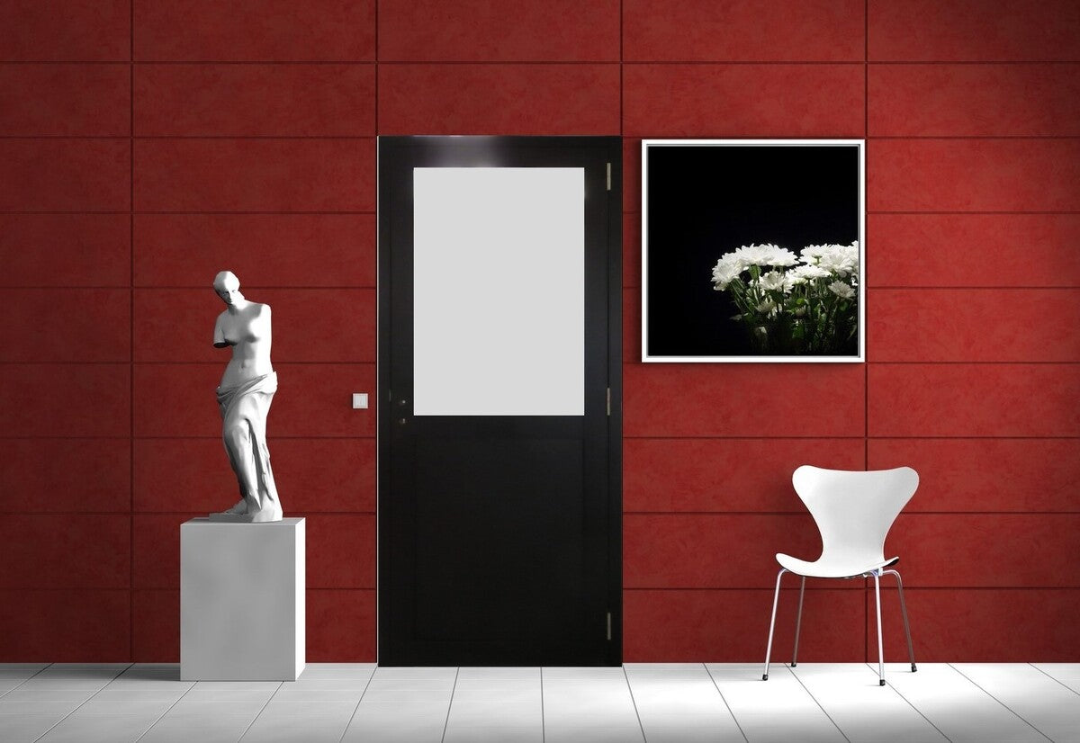 Blocco Porta Athena Nero H204 x L73 Dimensioni Tavolo Spingendo Destra