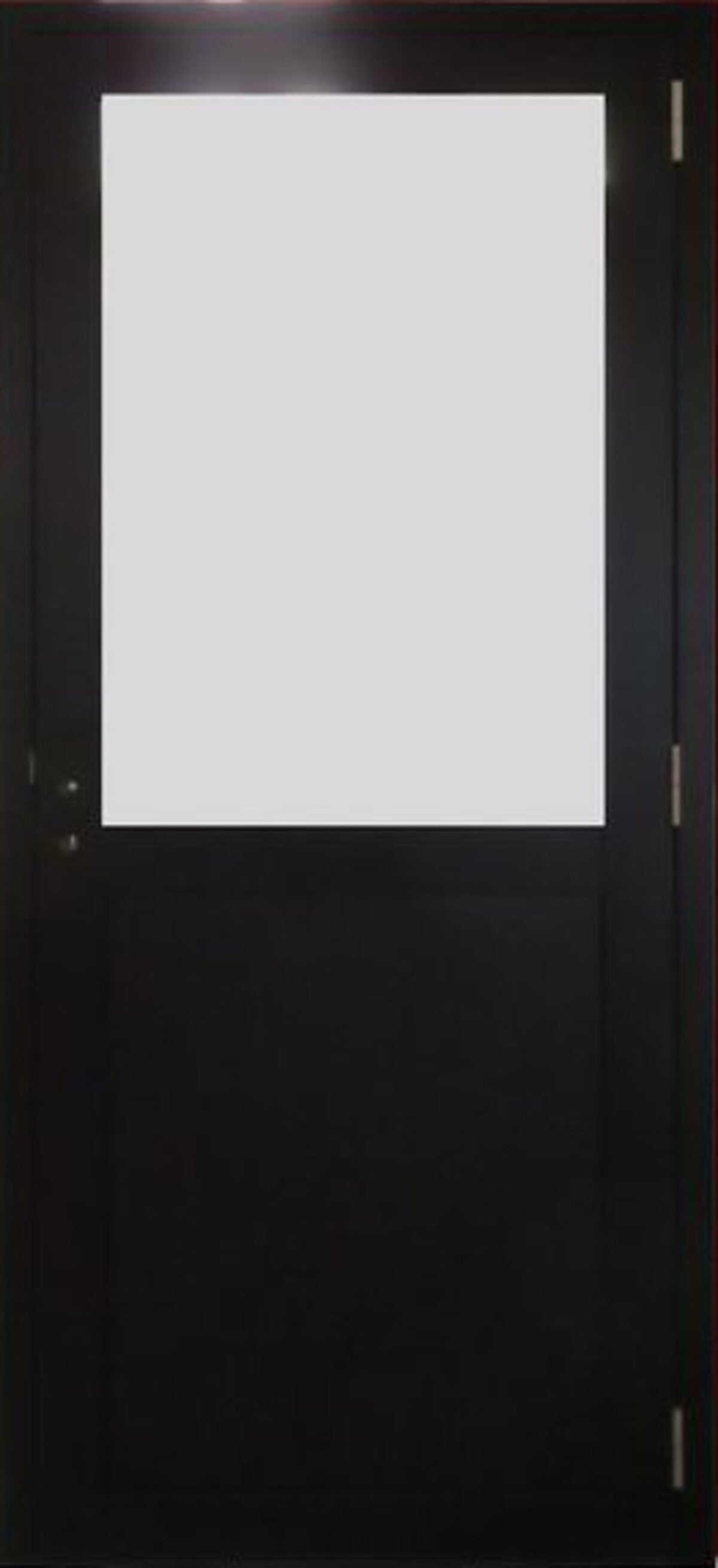 Blocco Porta Athena Nero H204 x L83 Dimensioni Tavolo Spingendo Destra