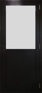 Blocco Porta Athena Nero H204 x L83 Dimensioni Tavolo Spingendo Destra