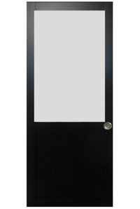 Porta Scorrevole Athena Nera H204 x L73 e 2 Gusci