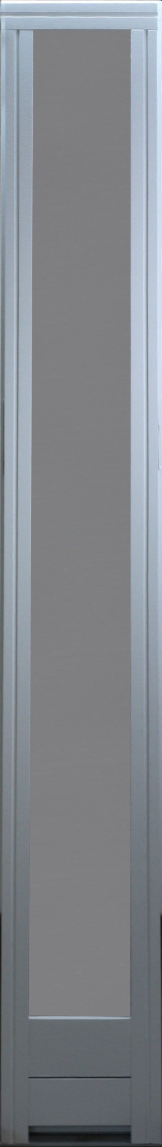 Laterali fissi H 215X L20 Cm Cote Tableau Bois Exo Prepeint Blanc senza maniglia