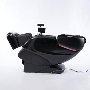 Poltrona massaggiante full body con riscaldamento, guida SL, Bluetooth, Nero